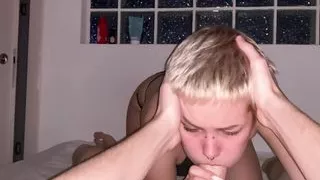 real rough pov fuck. short haired teen moans and squirms