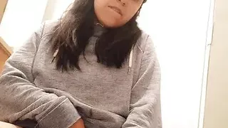 Creamy Dildo Masturbation In My Bathroom