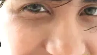 Tobie teen masturbates in the shower