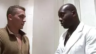 Interracial group sex with the skinny milfs must involve a