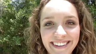 Men go crazy when this brunette milf starts flashing her