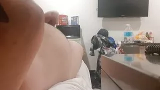 Jacking off for you and I bust on the hotel floor. Follow my only fans