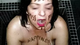 Betrogen, Erniedrigung, Geliebte, Pissen, Dusche, Sklavin