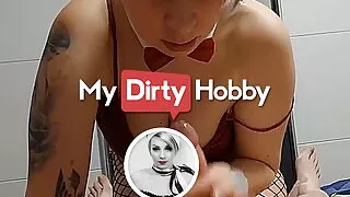 Anal blowjob and cumshot compilation from gorgeous blonde - MyDirtyHobby