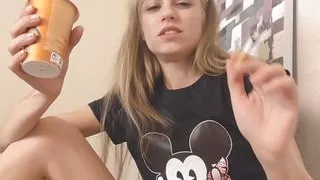 Princess Kirstin Smoking