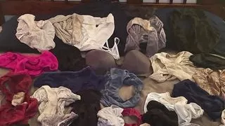 Wife Panties & Bra's on Display