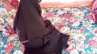 Pakistani Muslim hijab girl sex with former