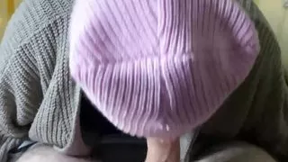 stepsister decided to suck me off