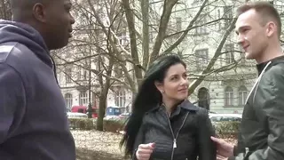 Black dudes have always stretched her out the best,