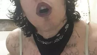 Smoke fetish Alice Sargatanas Goth