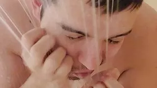 FUCK! Straight Big Dick Twink Gets Analy Fucked By Black Dildo- Famiky Therapy