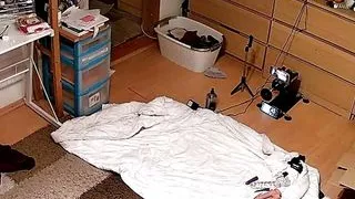 Home cam catches me making a video