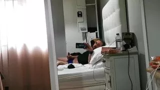 Hot Guy Wanking His Big Veiny Uncut Cock