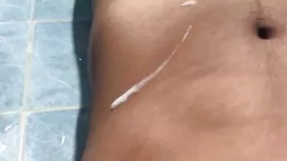 Indonesian boy bigdick muscle jerk in bathroom