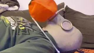 Bhdl - N.v.a. Gasmask Breathplay - Basketball Bubble Breathplay Part 1 -