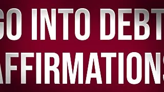 Go Into Debt! Affirmations for Findom Addicts