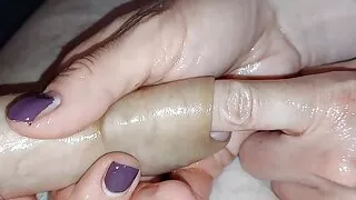 Foreskin Fetish Wife: Give Me That Uncircumcised Cock! 5x Cumshots (Milking-time)