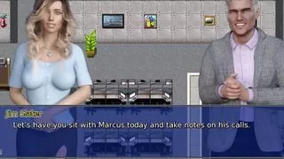 The office wife #8 - stacey played with herself in the shower