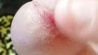 Young teacher plays with his fat and big dick before going to work