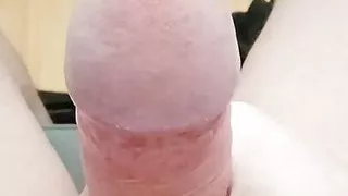My girlfriend is a transsexual sitting on my face and says that only real men masturbate