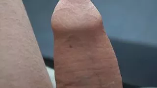 Jerking my Big Chubby Cock Alone in my Room