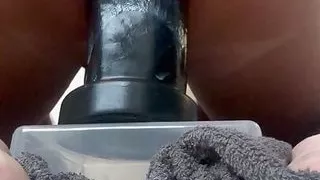 Deep ride on the schlong