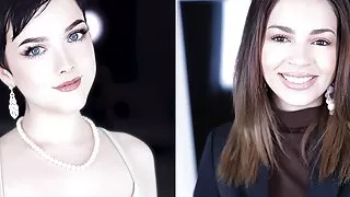 Jade Valentine & Bella Luna Provide Oral Pleasures