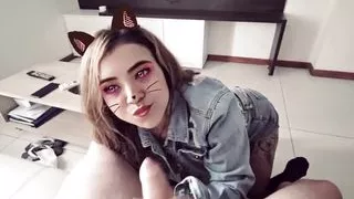 sucking on doggystyle is more nice