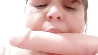 Sad blowjob