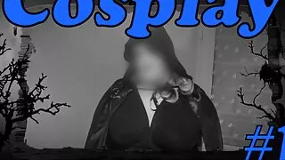 After a costume party, I fuck the big ass witch