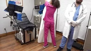 Channy Crossfire Is Taken By Lesbians Aria Nicole & Genesis For Strange Lezbo Sexual Experiments At CaptiveClinicCom!