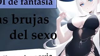 Spanish JOI con una bruja. Audio rol para masturbarse.