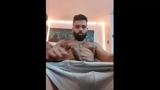 Cumming hard as fuck and spunking everywhere using my greasy fist