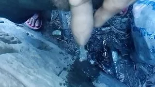 Bathroom in outdoor home