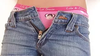 See horny babe masturbate solo wearing her knee high socks