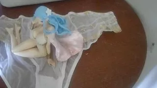 Bukkake, Masturbation