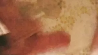 See Nate Get His Cock Fluffed As Offscreen help reaches in to stroke his sexy white cock