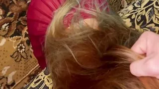 POV - upside down throat fuck and deepthroat No Mercy PT 1