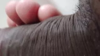 1000% at cuckold's house washing my diCK