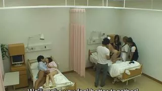 japanese cmnf naked hospital prank television  show