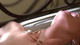 Astonishing Blondes Are Having Lesbian Sex On The Stairs