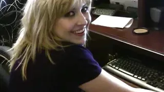 Hot Georgia licking her pussy and Fucking POV