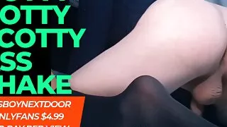 Scotty schüttelt ihren Femboy-Hintern für dich