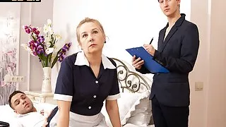 MATURE4K. Room Service with a Twist