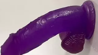 pee in swimsuit in bathroom - yellow water