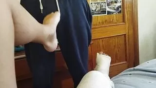 blowjob from her food from him