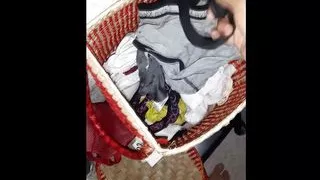 I Enter My Mother-in-law's Room To Cum In Her Thongs