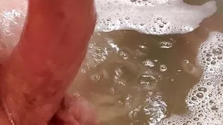 Jerking my young cock