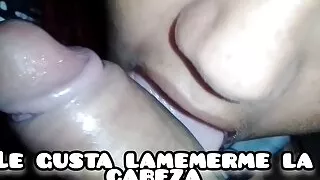 My girlfriend blowjob and after CUM post orgasm