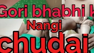 Gori bhabhi ki nangi chudai nanstop hindi sex video Indian hot bhabhi ki Desi thokai  Gori bhabhi ki jamkar chudai kari